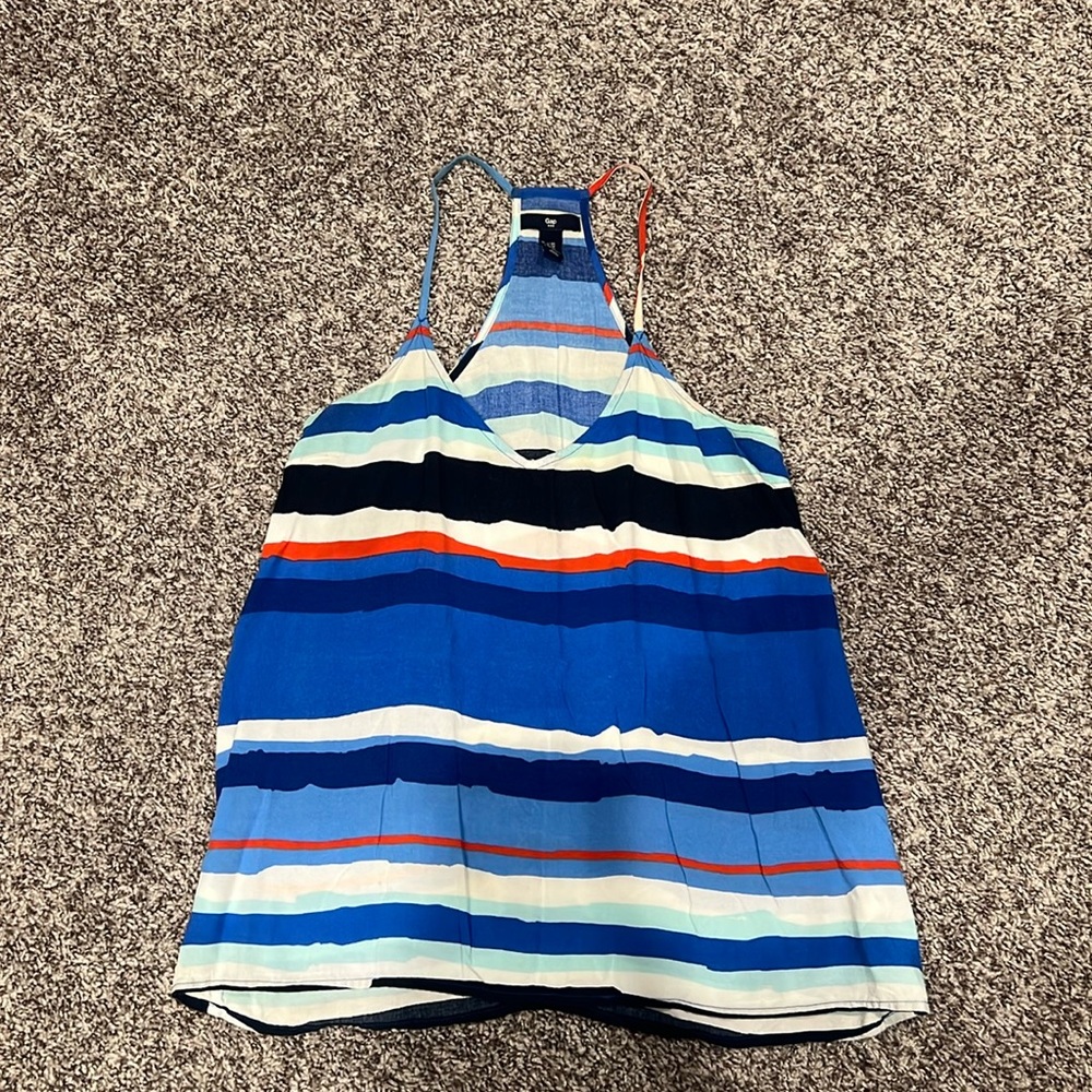 Gap XS racerback stripped tank